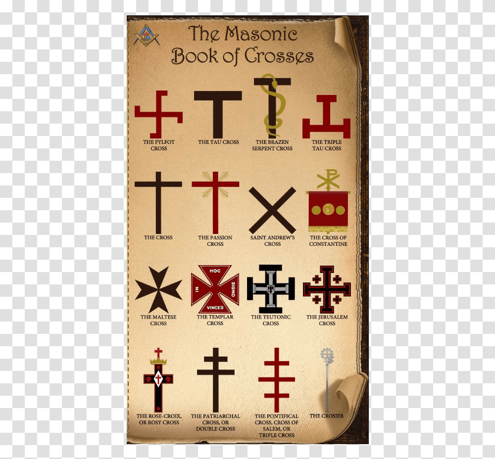 Masonic Crosses, Advertisement, Poster, Flyer Transparent Png
