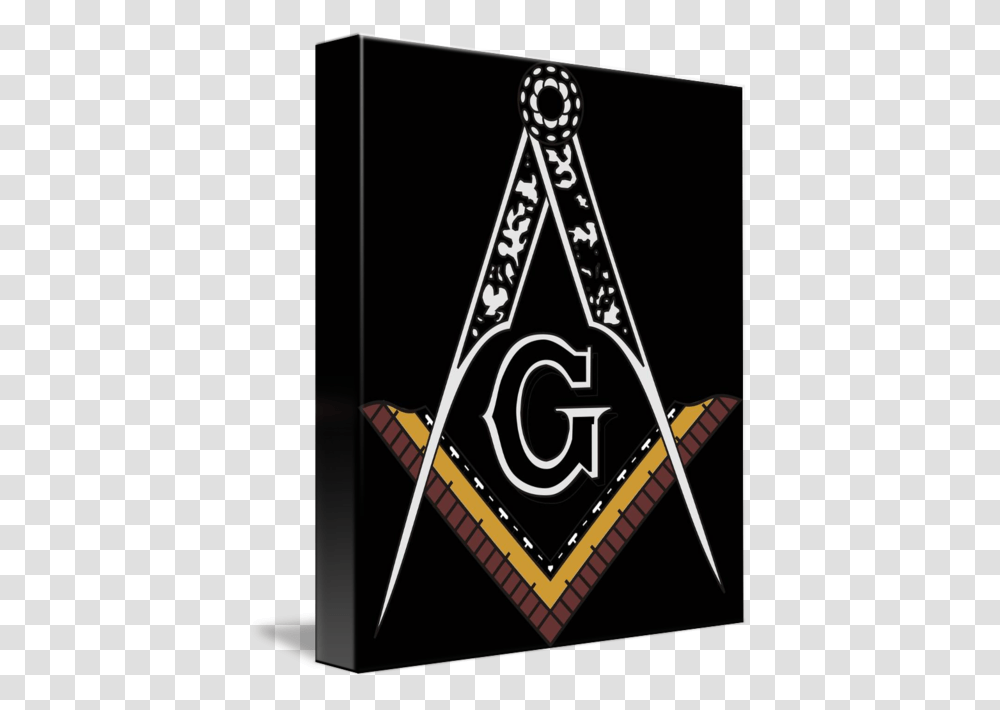 Masonic Square And Compass Of Blue Lodge Freemason, Arrow, Guitar, Leisure Activities Transparent Png