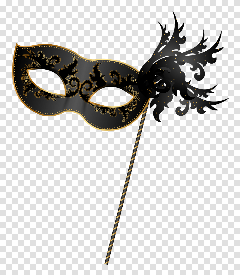 Masquerade Clipart Border, Mask, Parade Transparent Png