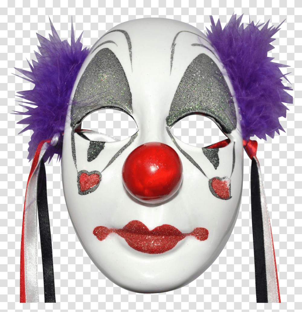 Masquerade Mask Clown Face Paint, Performer, Crowd, Costume, Carnival Transparent Png
