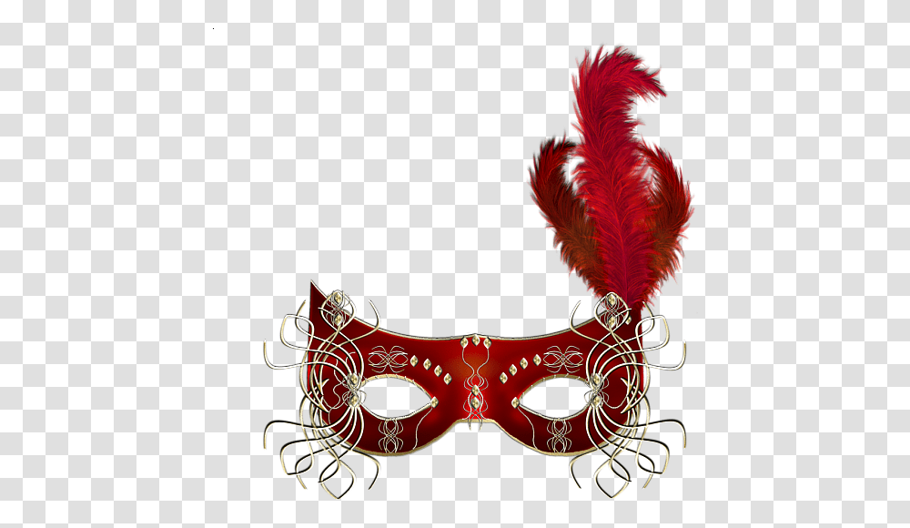 Masquerade Party Mask Clipart Red, Crowd, Parade, Costume Transparent Png