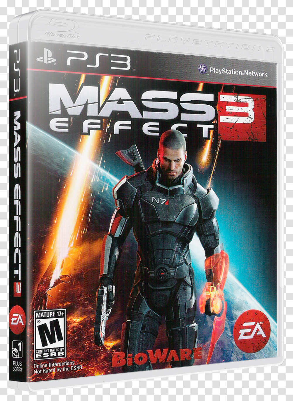 Mass Effect 3 Ps3 Cover, Poster, Advertisement, Person, Human Transparent Png