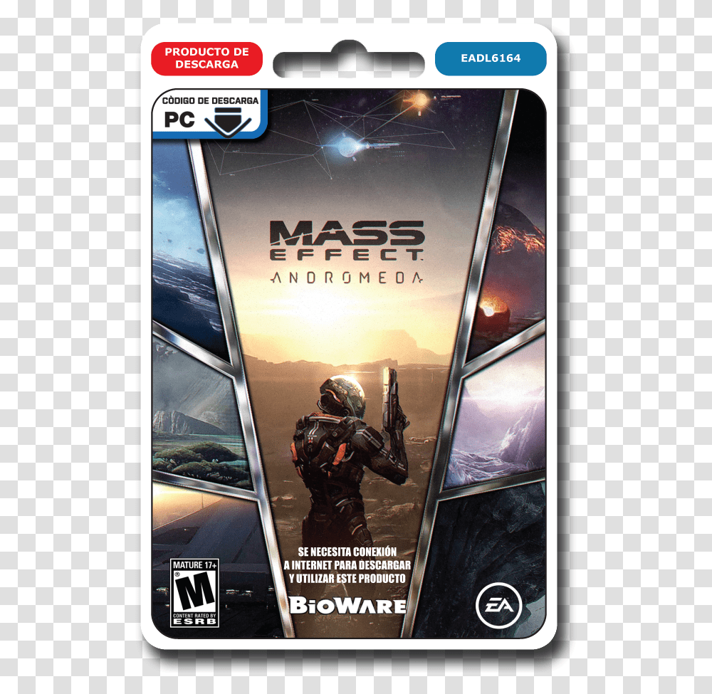 Mass Effect Andromeda Download Mass Effect Andromeda Phone, Helmet, Apparel, Person Transparent Png