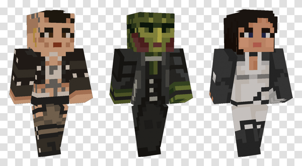 Mass Effect Mash Up Pack Minecraft Firearm, Clothing, Costume, Ninja, Table Transparent Png