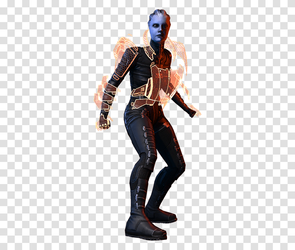 Mass Effect News In Depth With The Asari Valkyrie Sentinel Asari Valkyrie, Person, Clothing, Costume, Ninja Transparent Png