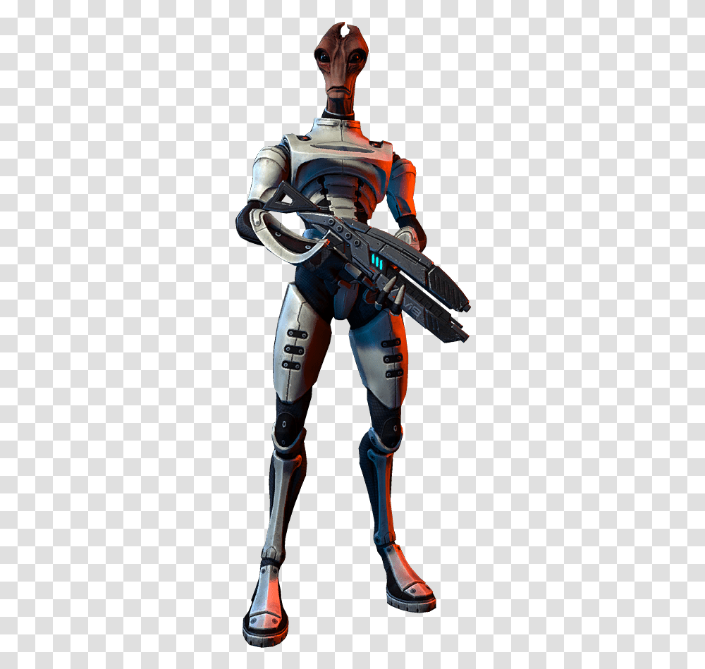 Mass Effect News In Depth With The Salarian Engineer Mass Effect Hero, Robot, Person, Human Transparent Png