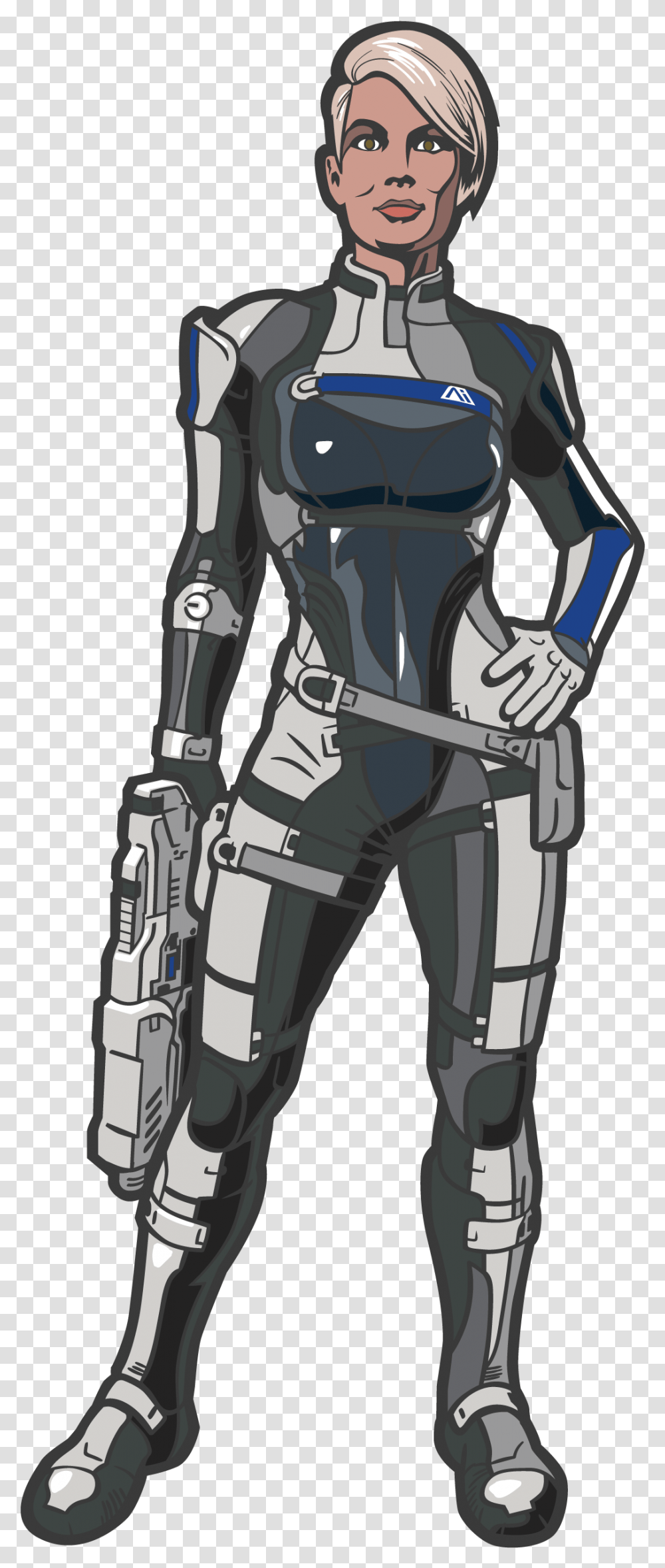 Mass Effect, Person, Human, Knight Transparent Png
