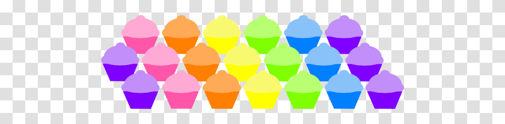 Mass Of Cupcakes Banner Clip Art, Sweets, Food, Confectionery, Rug Transparent Png