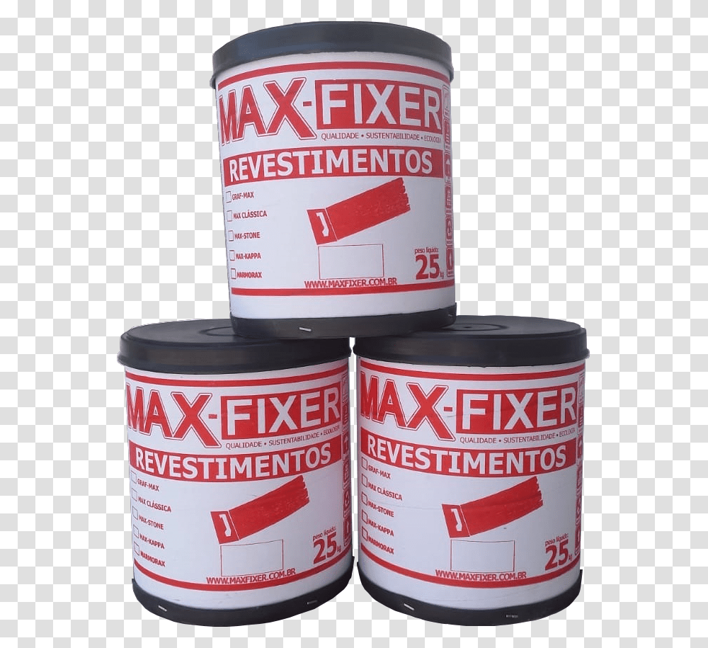 Massa Corrida Maxfixer, Canned Goods, Aluminium, Food, Tin Transparent Png