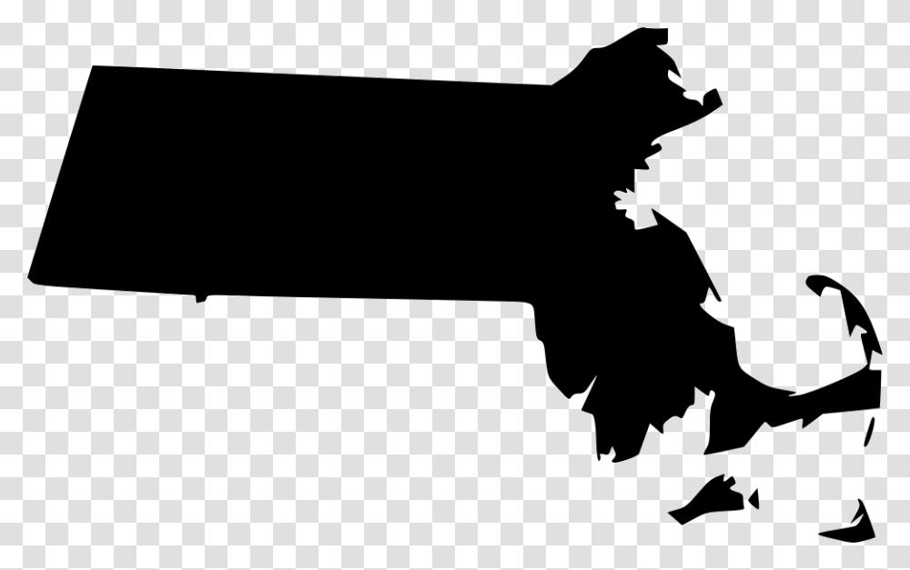 Massachusetts Ma Icon Free Download, Silhouette, Stencil, Angus, Cattle Transparent Png