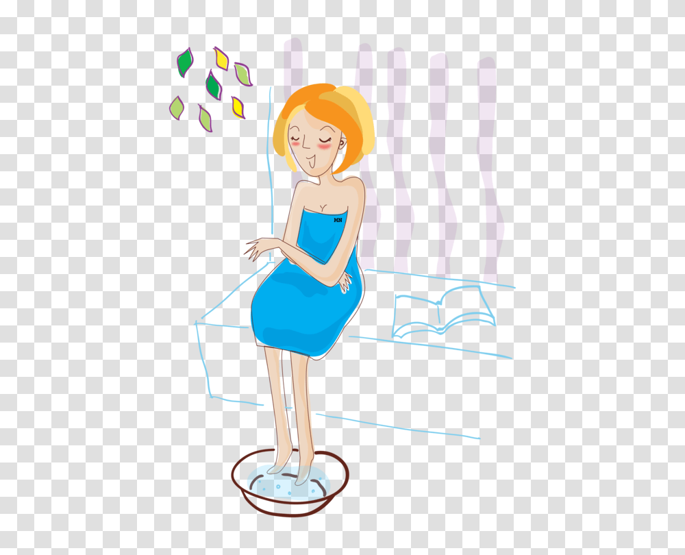 Massage Chair Pedicure Day Spa Bathing, Blonde, Woman, Girl, Kid Transparent Png