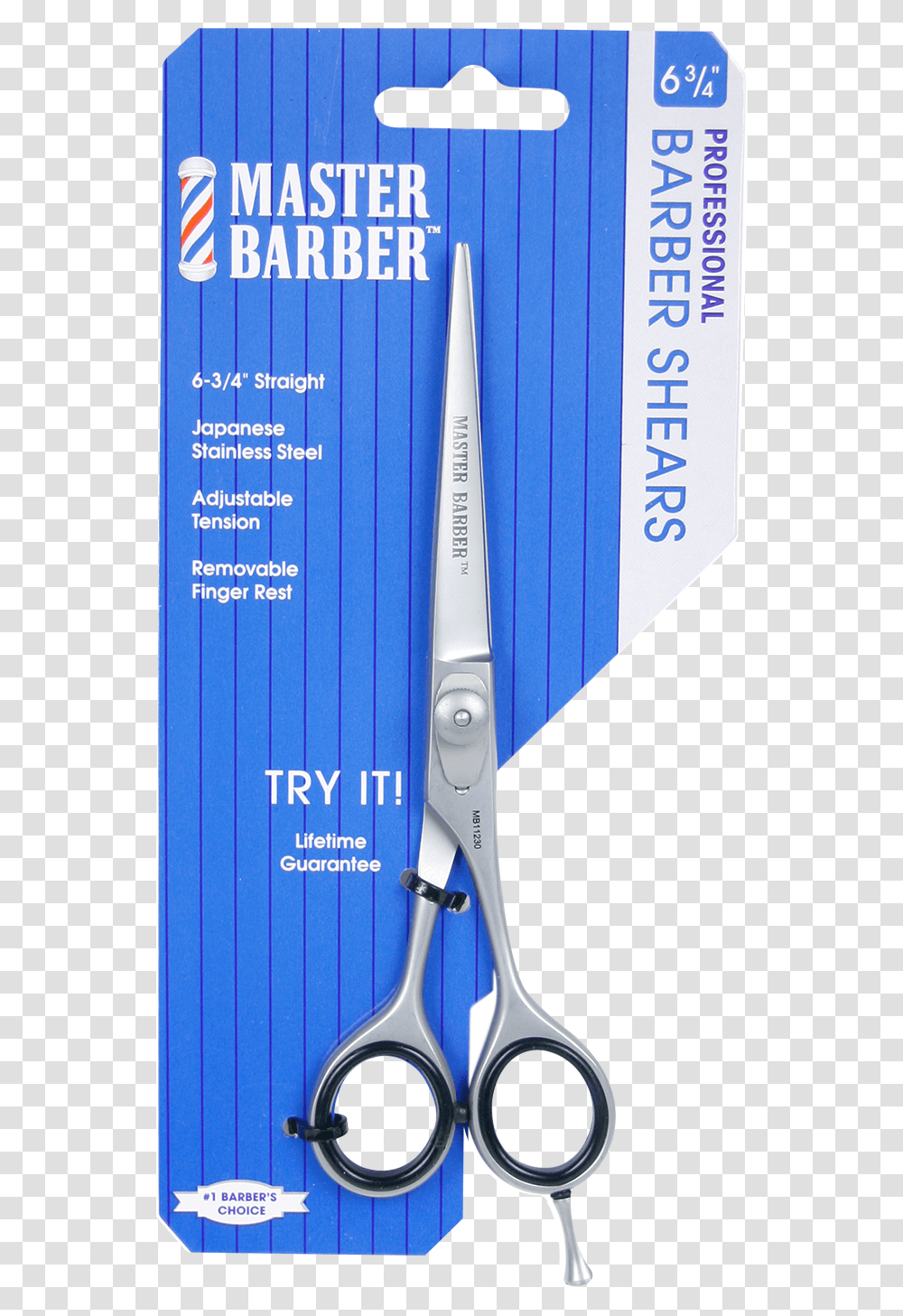 Master Barber Shear Scissors, Blade, Weapon, Weaponry, Shears Transparent Png