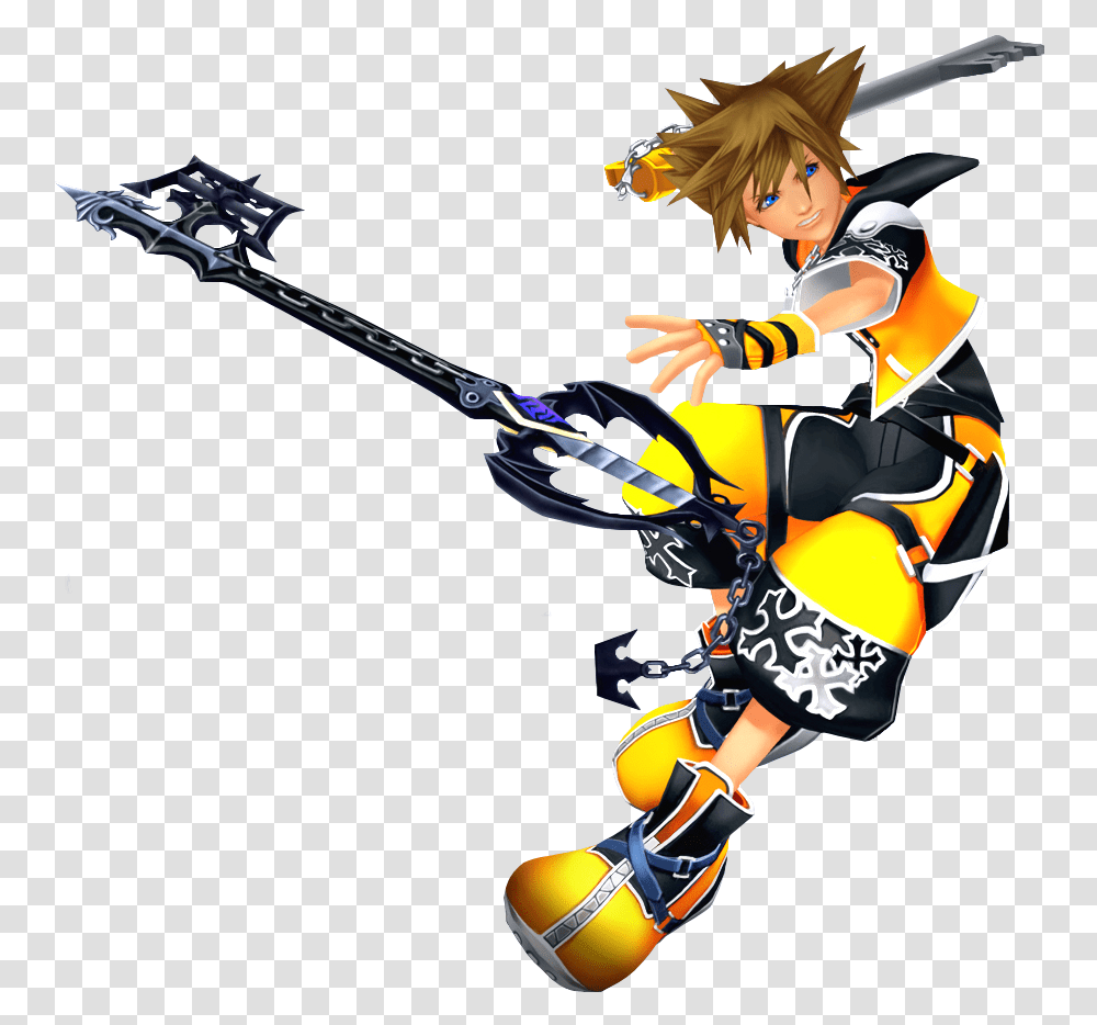 Master Form Kingdom Hearts 2 Valor Form Sora, Person, Human, People, Bow Transparent Png