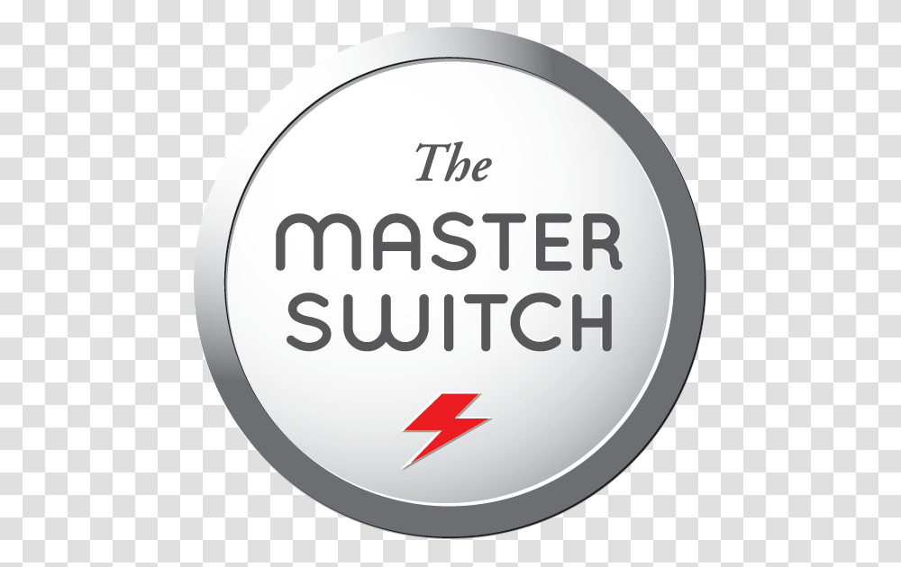 Master Switch, Label, Sign Transparent Png