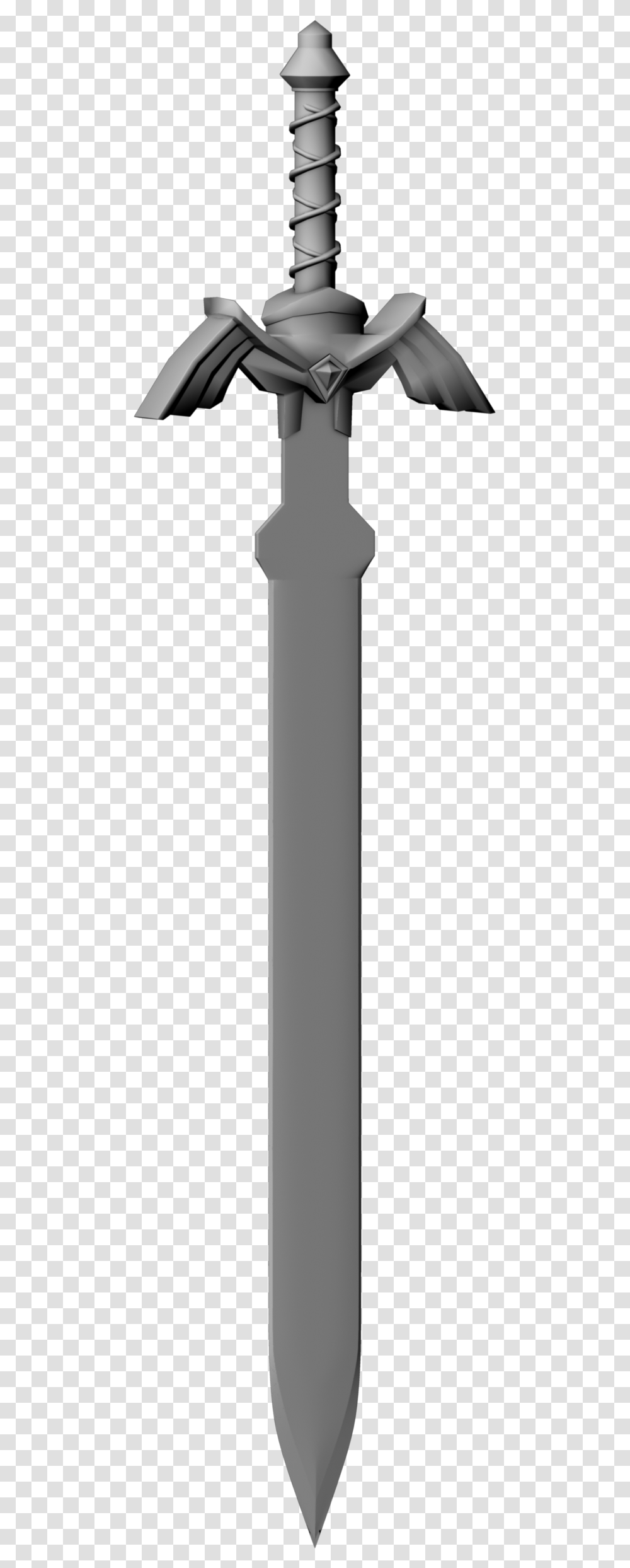 Master Sword Sword, Weapon, Cutlery, Spoon, Cross Transparent Png