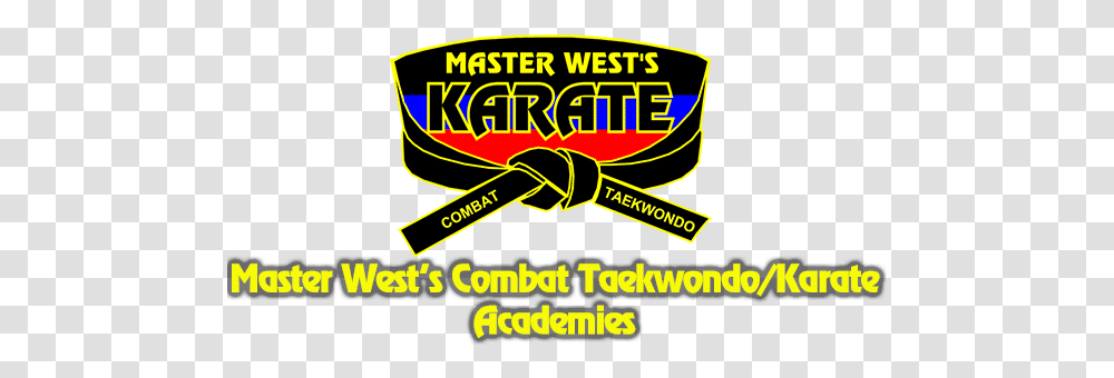 Master Wests Karate Combat And Taekwondo Language, Text, Label, Knot, Symbol Transparent Png