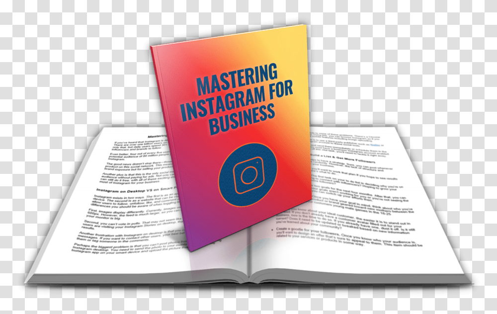 Mastering Instagram For Business Graphic Design, Book, Advertisement, Poster, Flyer Transparent Png