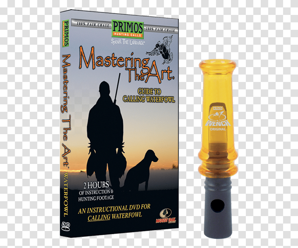 Mastering The Art Duck Pak Primos Hunting, Advertisement, Poster, Person, Human Transparent Png