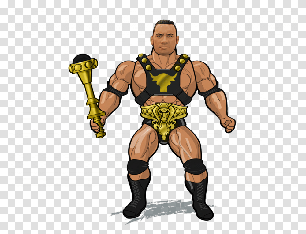 Masters Of The Wwe Universe The Rock, Person, People, Costume Transparent Png