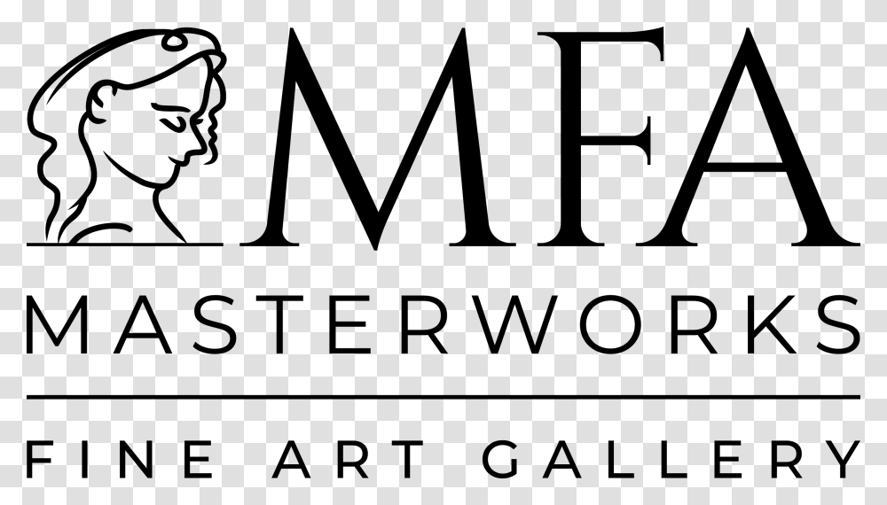 Masterworks Fine Art Gallery Line Art, Label, Word, Vehicle Transparent Png