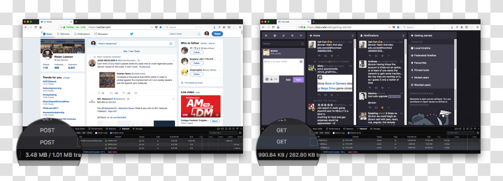 Mastodon Twitter, File, Monitor, Screen Transparent Png