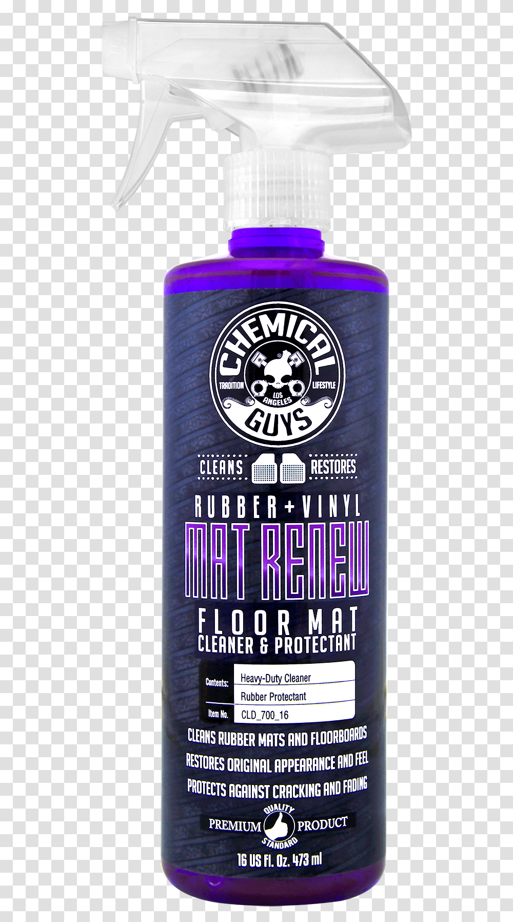 Mat Renew Rubber Vinyl Floor Mat Cleaner And Protectant Chemical Guys Activate Shine, Tin, Alcohol, Beverage, Bottle Transparent Png