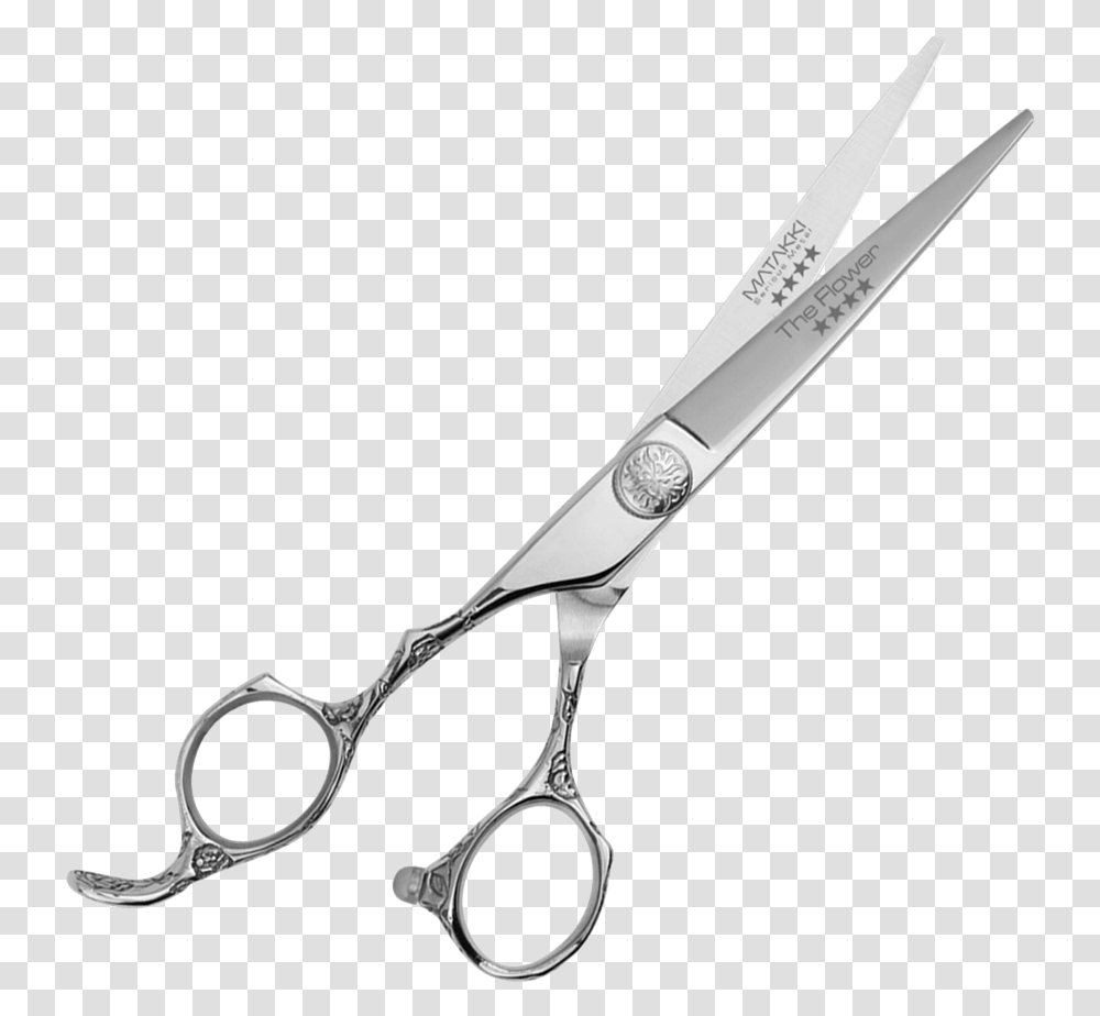 Matakki The Flower Lefty Beauty Awards Cosmetology, Scissors, Blade, Weapon, Weaponry Transparent Png