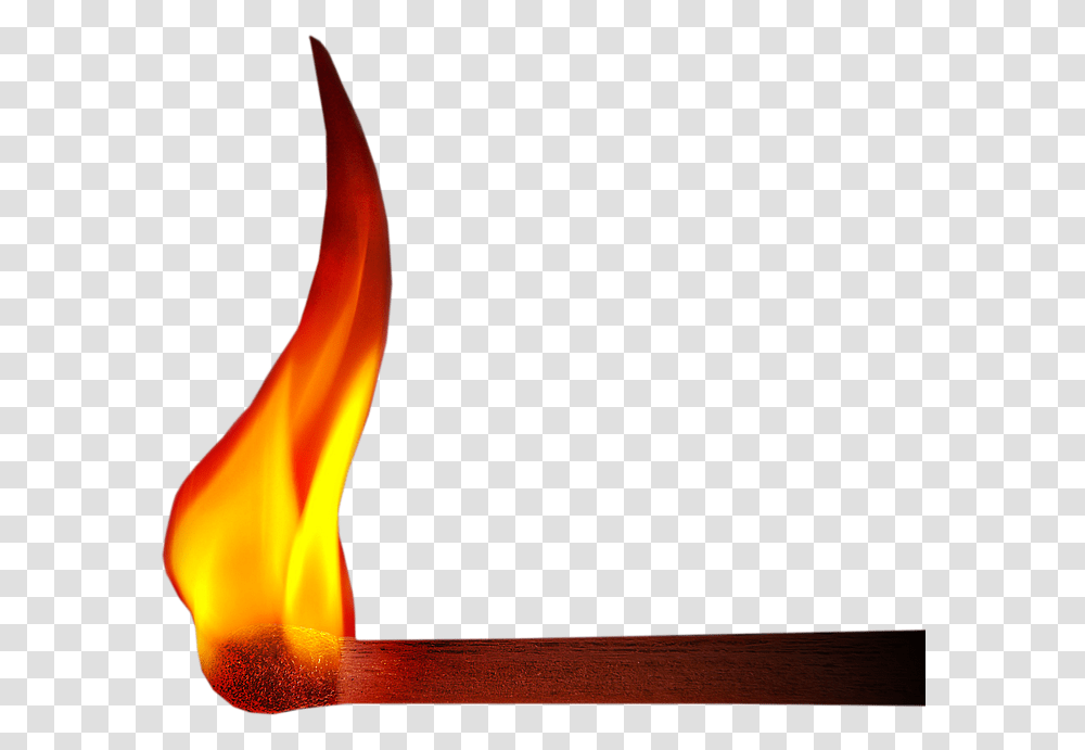 Match Fire Flame Korek Api Nyala, Bonfire,  Transparent Png