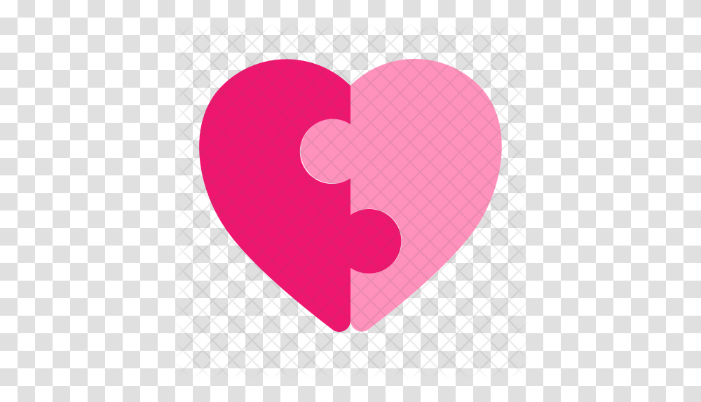 Match Love Icon Heart Love Puzzle, Balloon, Plectrum Transparent Png