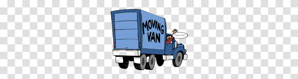 Match Moving Clipart, Vehicle, Transportation, Trailer Truck, Moving Van Transparent Png