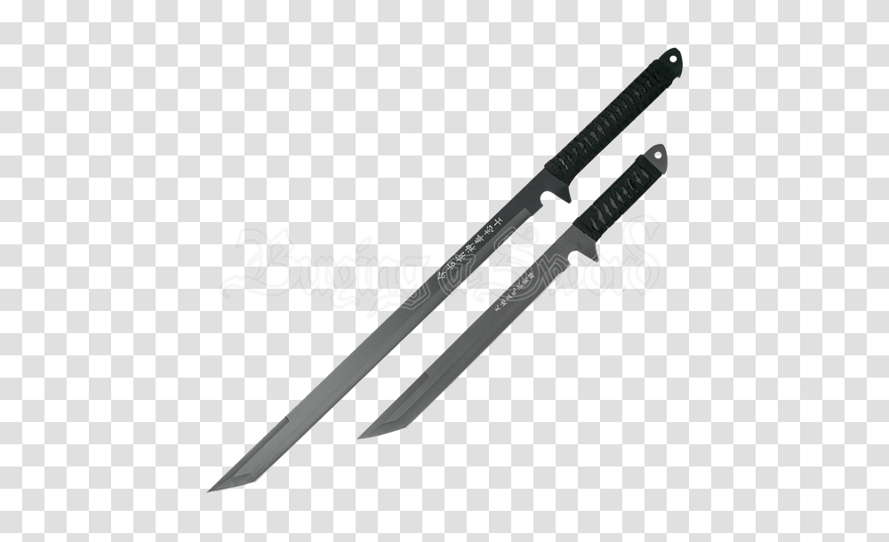 Matching Black Ninja Swords, Weapon, Weaponry, Blade, Knife Transparent Png