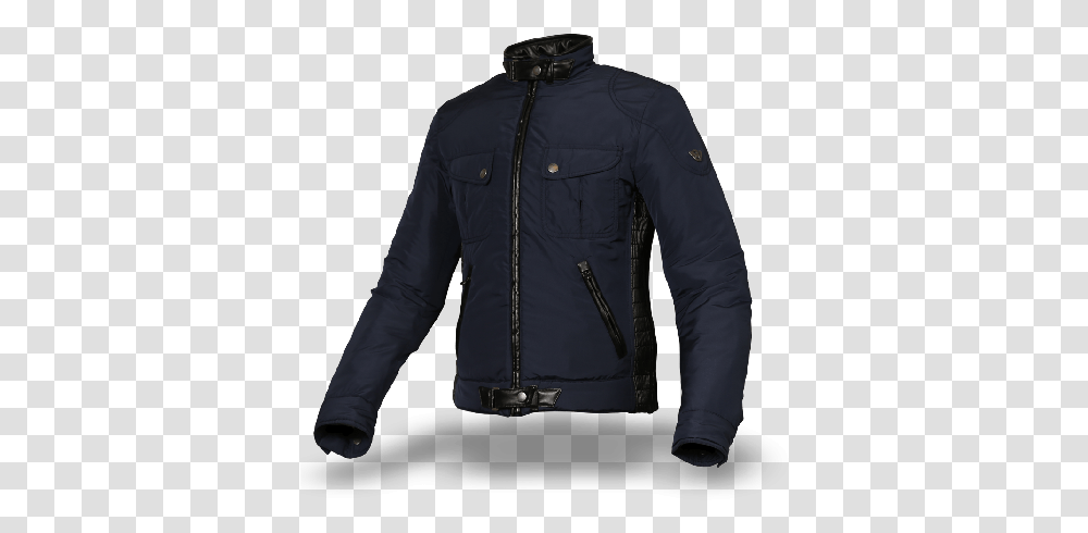 Matchless New Mallory Park De Luxe Men's Blouson Navy Zipper, Apparel, Jacket, Coat Transparent Png