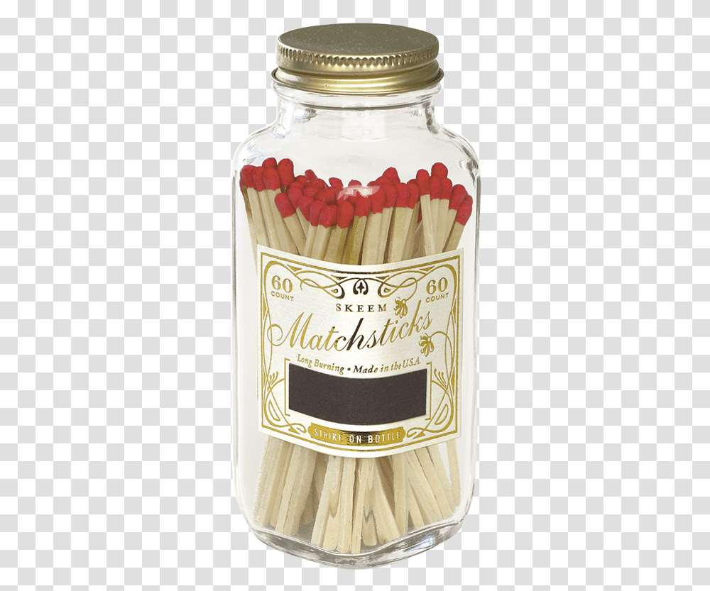 Matchstick Jar From Skeem Design Matches For A Bathroom, Fries, Food, Sweets, Confectionery Transparent Png