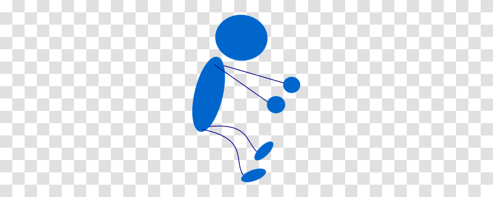 Matchstick Man Person, Magnifying, Rattle Transparent Png