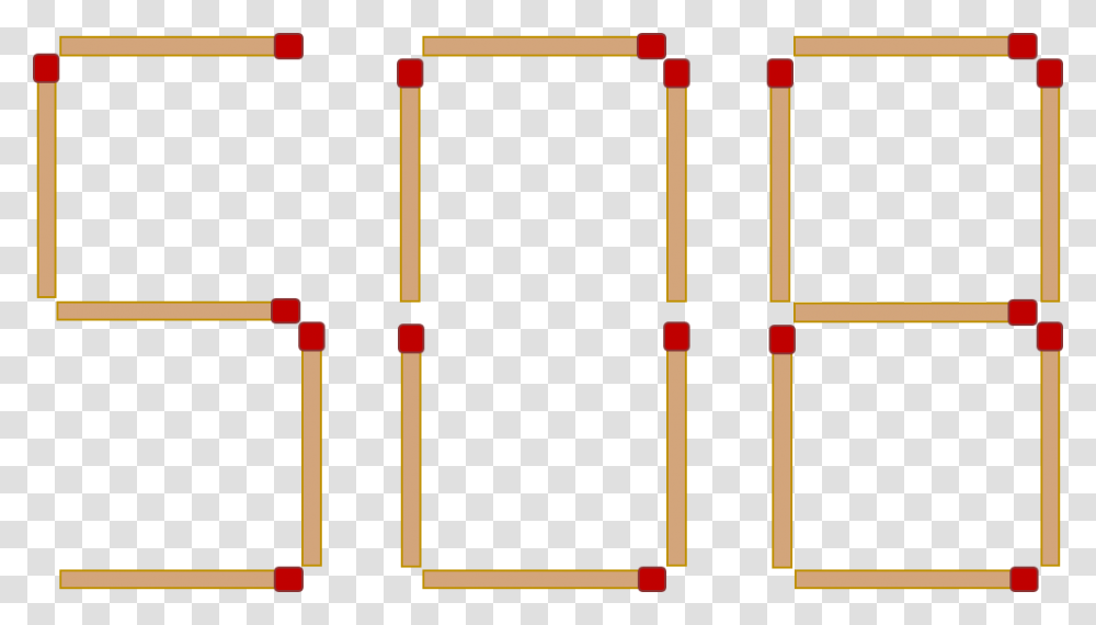 Matchstick Match 508 Puzzle, Building, Architecture, Brick, Croquet Transparent Png