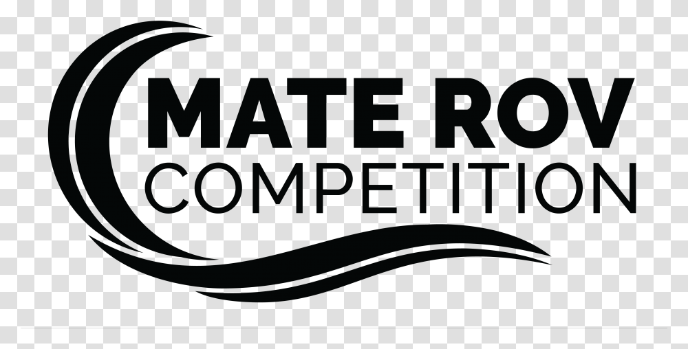 Mate Rov Competition Logo Black Graphic Design, Label, Trademark Transparent Png