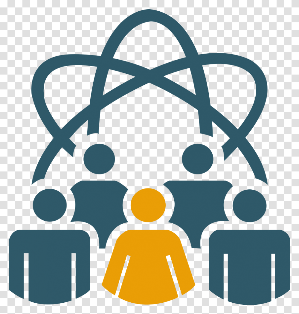 Materials Science And Engineering Icon Clipart Quantum Computing Icon, Crowd Transparent Png