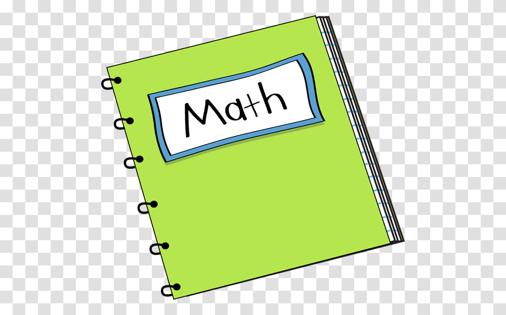 Math Book Clipart Clip Math Notebook Clip Art, File Folder, File Binder, Diary Transparent Png
