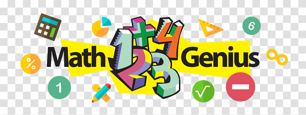 Math Genius Clipart Clip Art Images, Number, Alphabet Transparent Png