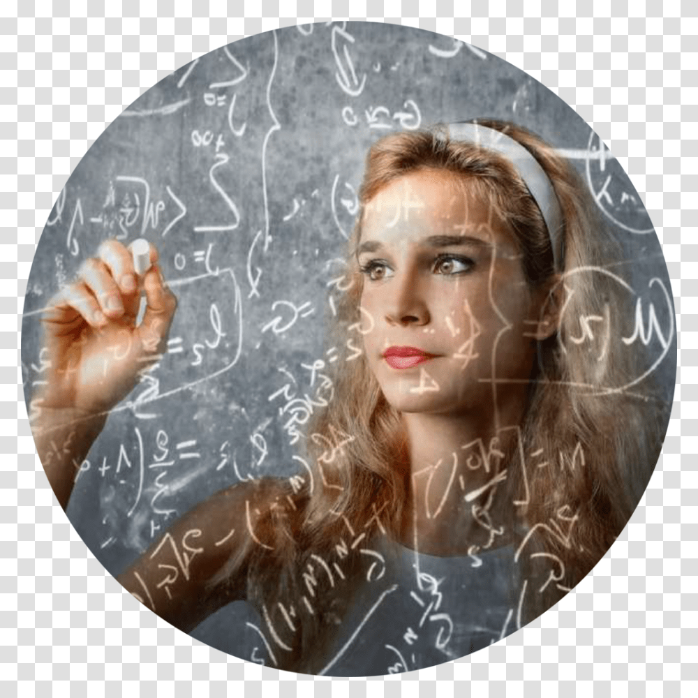 Math Girlartboard 1300x Math Student University, Person, Human, Face, Jaw Transparent Png