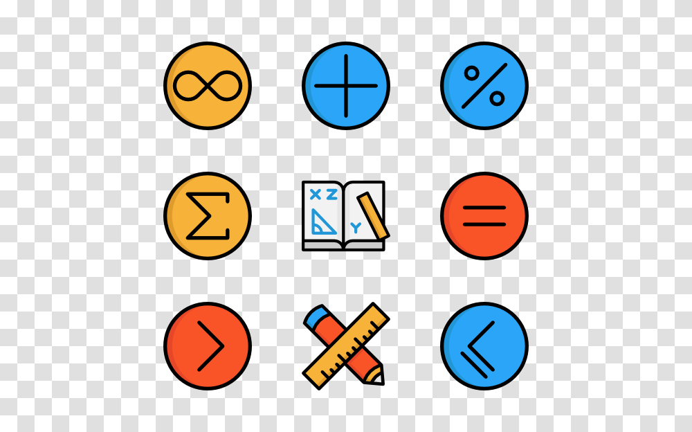 Math Icon Packs, Number, Alphabet Transparent Png