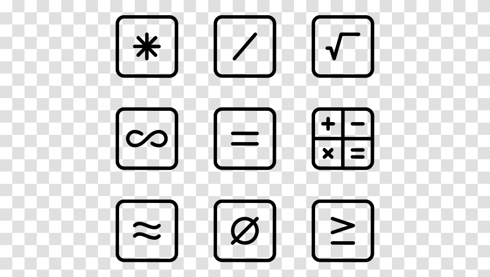 Math Vector Icon, Gray, World Of Warcraft Transparent Png