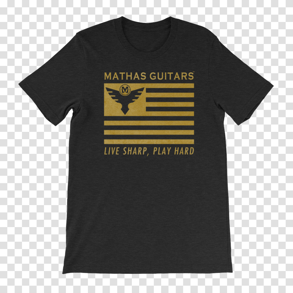 Mathas Guitars Flight Flag, Apparel, T-Shirt Transparent Png