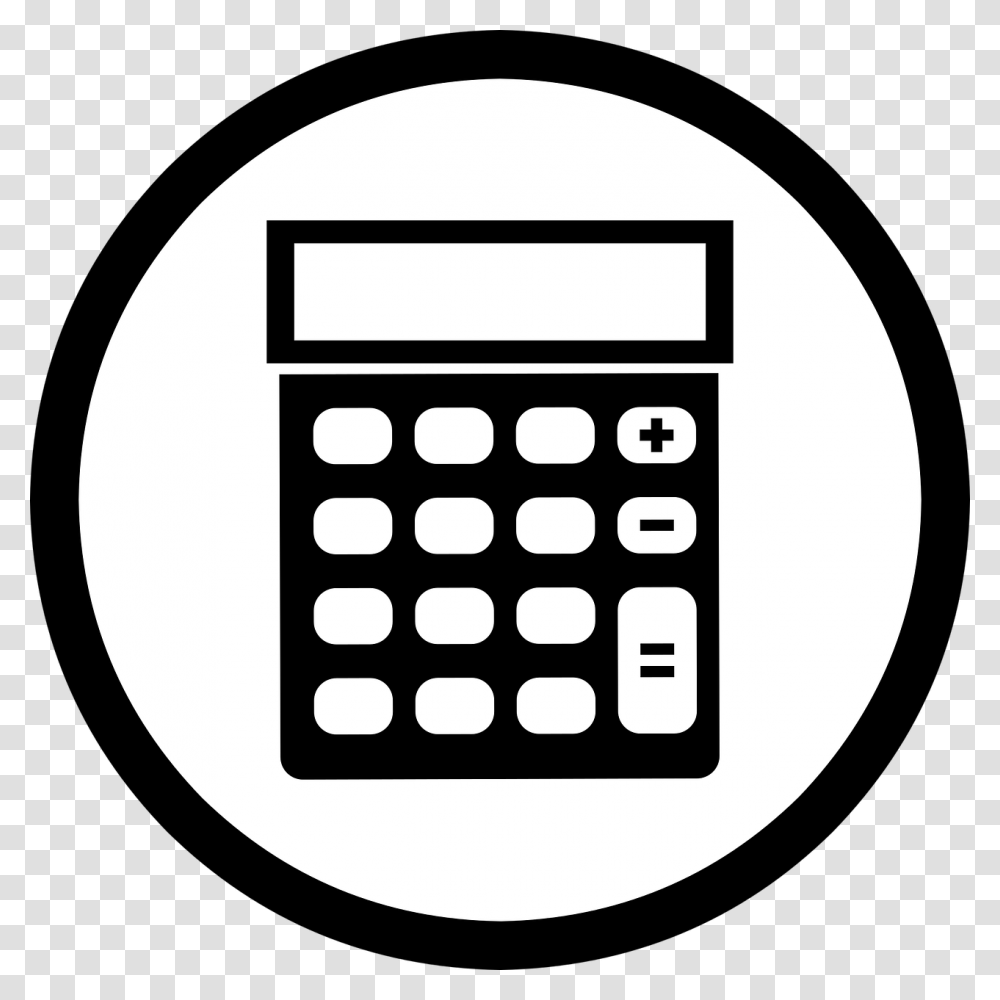 Mathematical Calculator Icon Sign Business Symbol Make A Calculator On Scratch, Electronics Transparent Png