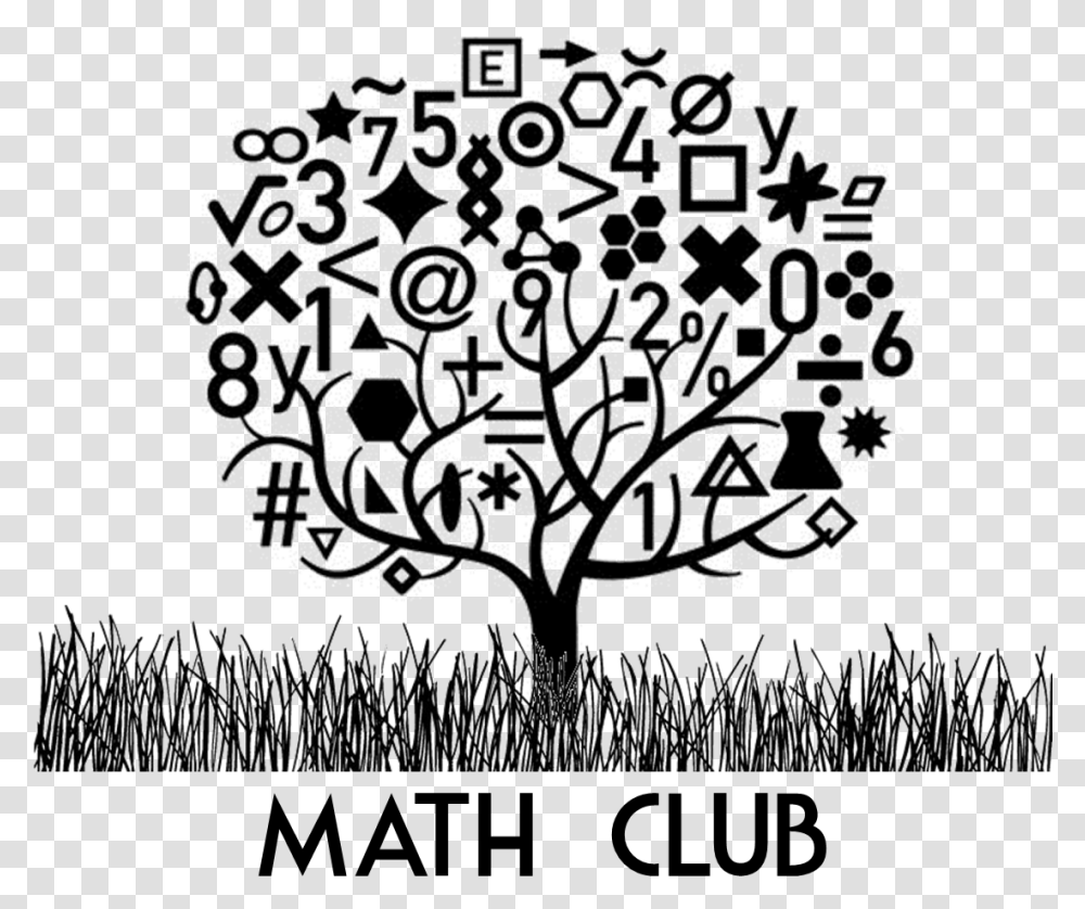 Mathematics Clipart Math Rule Design For Portfolio In Math, Doodle, Drawing, Floral Design Transparent Png