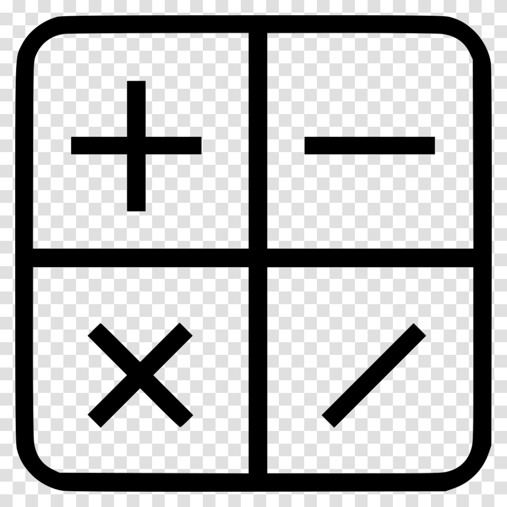 Mathematics Operations Algebra Icon Free Download, Face, Number Transparent Png