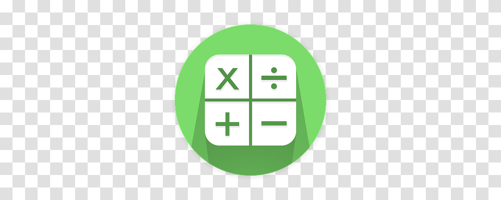 Maths Number, Green Transparent Png