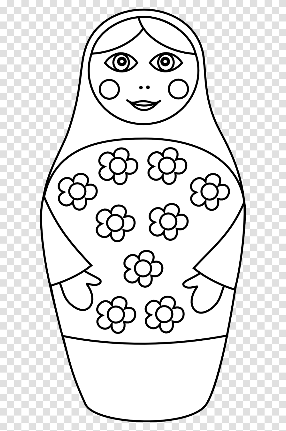 Matryoshka Doll, Egg, Food, Bib, Apron Transparent Png