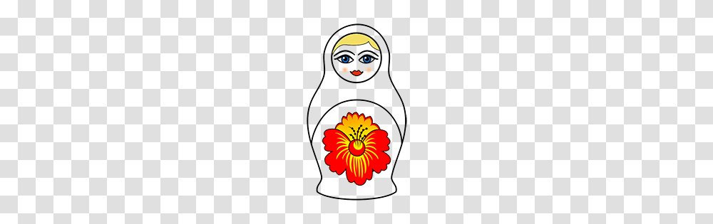 Matryoshka Doll, Floral Design, Pattern Transparent Png