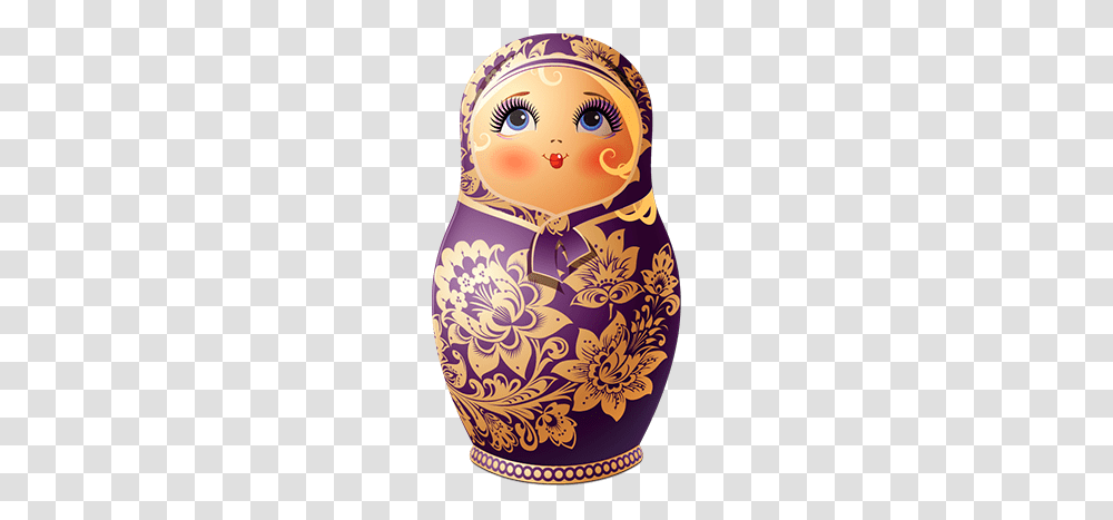 Matryoshka Doll, Floral Design, Pattern Transparent Png